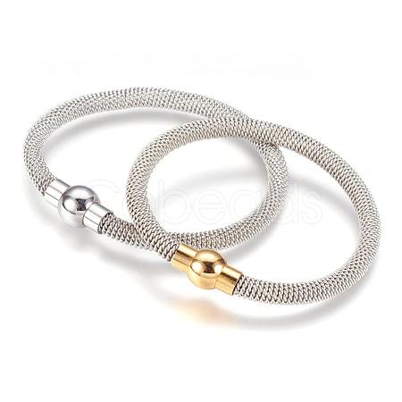 304 Stainless Steel Bracelets BJEW-F274-02-1