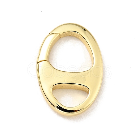 Brass Spring Gate Rings KK-G416-45G-1