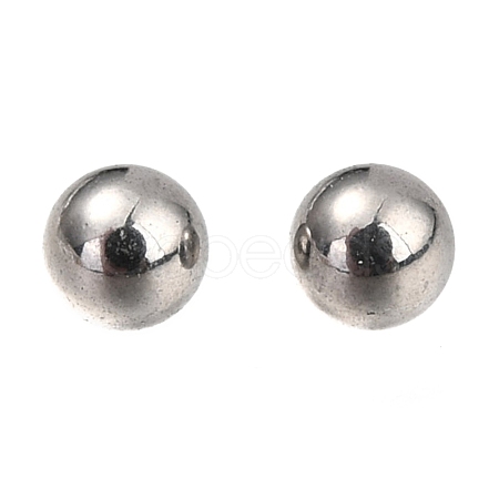 304 Stainless Steel Beads STAS-H139-01B-P-1