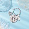 Alloy 201 Stainless Steel Pendants Keychain KEYC-JKC00840-2