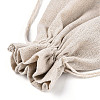 Cotton Cloth Packing Pouches Drawstring Bags ABAG-R011-20X30-01-2