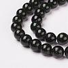 Synthetic Green Goldstone Beads Strands G-D169-02-6mm-2