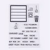 Silicone Stamps DIY-L010-Y12-1