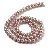 Natural Cultured Freshwater Pearl Beads Strands PEAR-L033-08A-01-3