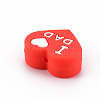 Food Grade Eco-Friendly Silicone Focal Beads SIL-N002-10B-3