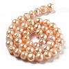 Natural Cultured Freshwater Pearl Beads Strands PEAR-L033-13B-3