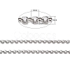 304 Stainless Steel Rolo Chains STAS-O076-16-2