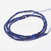 Natural Lapis Lazuli Beads Strands X-G-K182-2mm-04-2