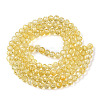 Transparent Glass Beads Strands GLAA-T023-8mm-A17-2