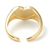 Brass Enamel Cuff Rings RJEW-O043-10G-4