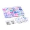 DIY Imitation Pearl Bracelet Necklace Making Kit DIY-FS0003-14-2