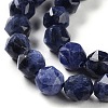 Natural Sodalite Beads Strands G-NH0021-A02-01-4