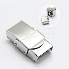 201 Stainless Steel Watch Band Clasps STAS-K173-01C-1