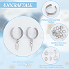 Unicraftale DIY Charm Cuff Ring Making Kit STAS-UN0051-42-5