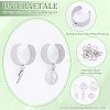 Unicraftale DIY Charm Cuff Ring Making Kit DIY-UN0003-69-3