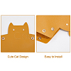 Leather Cartoon Cat Shape Cosmetics Jewelry Plate FIND-WH0152-14A-4