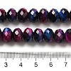 Natural Rainbow Tiger Eye Beads Strands G-NH0002-D02-04-5