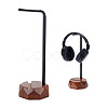 Wood Headset Display Stands Holder AJEW-WH0471-109B-1