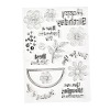 Silicone Clear Stamps DIY-A013-19-2