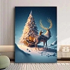 Christmas Reindeer DIY Diamond Painting Kit PW-WGFD89A-11-1