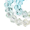 Baking Painted Glass Bead Strands DGLA-A039-T6mm-A07-3