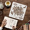 Plastic Reusable Drawing Painting Stencils Templates DIY-WH0172-547-3