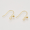 Brass Earring Hooks KK-N216-29-2