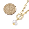 Imitation Pearl Beads Pendant Necklaces NJEW-JN04732-01-3