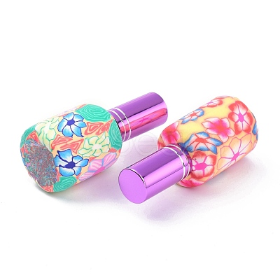 Refillable Polymer Clay Perfume Bottles MRMJ-K012-01-1