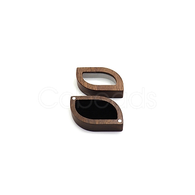 Wood Visible Window Ring Storage Box PW-WG16635-03-1