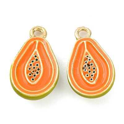 Alloy Enamel Pendants PALLOY-S032-01A-019-1