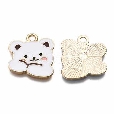 Alloy Enamel Pendants ENAM-T011-109A-NR-1