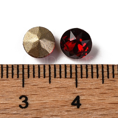 Glass Rhinestone Cabochons RGLA-A026-01A-208-1