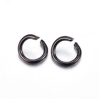 304 Stainless Steel Open Jump Rings X-STAS-H467-03B-5MM-A-1