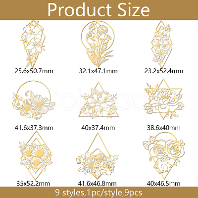 Nickel Decoration Stickers DIY-WH0450-170-1