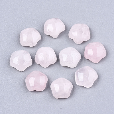 Natural Rose Quartz Cabochons G-T131-53-1