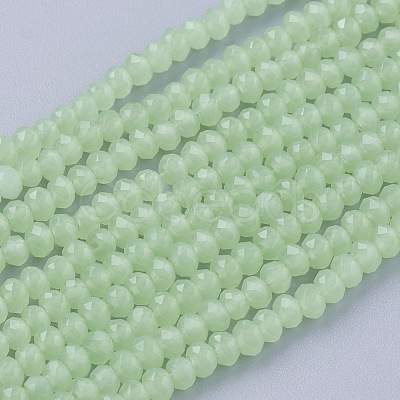 Imitation Jade Glass Beads Strands X-GLAA-G045-A11-1