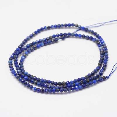 Natural Lapis Lazuli Beads Strands X-G-K182-2mm-04-1