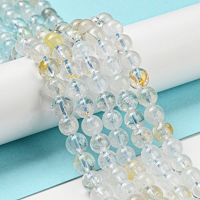 Natural Topaz Beads Strands G-H299-A01-02-1