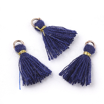 Polycotton(Polyester Cotton) Tassel Pendant Decorations FIND-S281-04-1