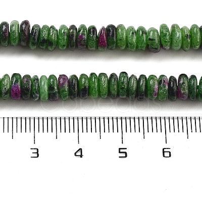 Natural Ruby in Zoisite Beads Strands G-Q159-B18-01-1