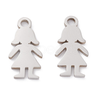 Non-Tarnish 201 Stainless Steel Pendants STAS-D451-18P-1