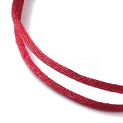 Simple Nylon Cord Bracelets Set BJEW-JB07376-02-1