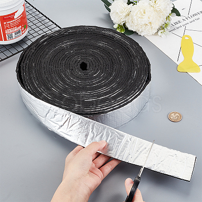 Self-Adhesive Roof Thermal Insulation Cotton TOOL-WH0159-19-1