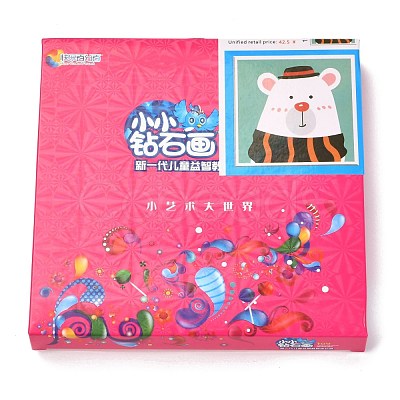 DIY Christmas Theme Diamond Painting Kits For Kids DIY-F073-10-1