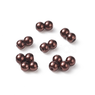 (Defective Closeout Sale: Adhesion) Glass Pearl Beads HY-XCP0001-11-1