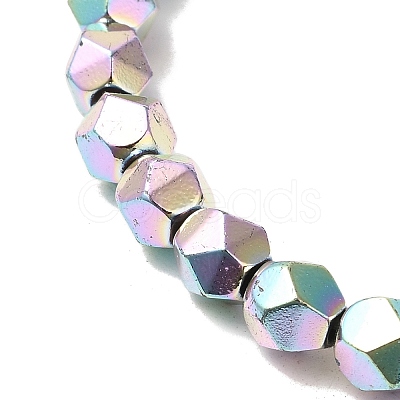 Baking Painted Synthetic Non-Magnetic Hematite Beads Strands G-I364-P01-02-1