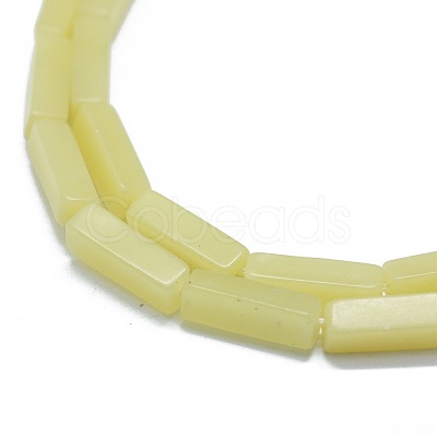 Natural Lemon Jade Beads Strands G-F631-E13-1