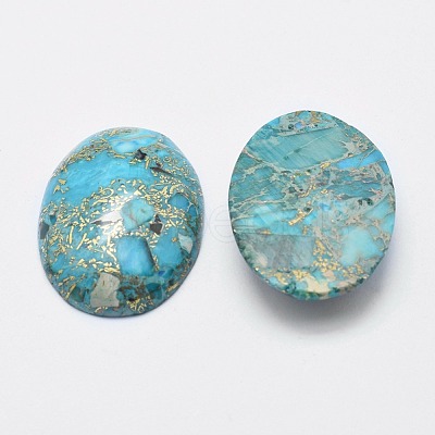 Regalite/Imperial Jasper/Sea Sediment Jasper Cabochons G-E464-42E-1