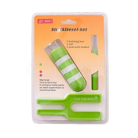 Plastic Knit Spool Loom Set PW-WG9BEEB-01-1